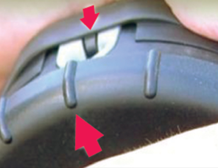 1. Line-up arrows.